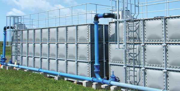 GRP SECTIONAL WATER TANKS